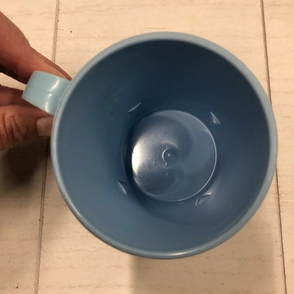 DISNEY MICKEY MOUSE CLUB Plastic MUG by Eagle 3.5" tall VTG Blue Kids Made n USA - Picture 4 of 9